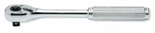 3/8 Sq. Dr. Ratchet Handle  24 Teeth  Length 200Mm  Polished Handle 1