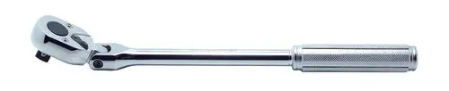 3/8 Sq. Dr. Ratchet Handle  24 Teeth Flexible Head Length 265Mm Push Button Metal Handle 1