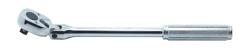 3/8 Sq. Dr. Ratchet Handle  24 Teeth Flexible Head Length 265Mm  Polished Handle 1