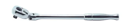 3/8 Sq. Dr. Ratchet Handle  24 Teeth Flexible Head Length 265Mm Push Button Polished Handle 1