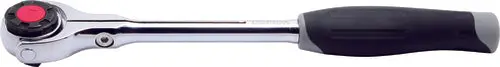 3/8 Sq. Dr. Ratchet Handle  45 Teeth Swivel Head Length 280Mm  Metal Handle 1