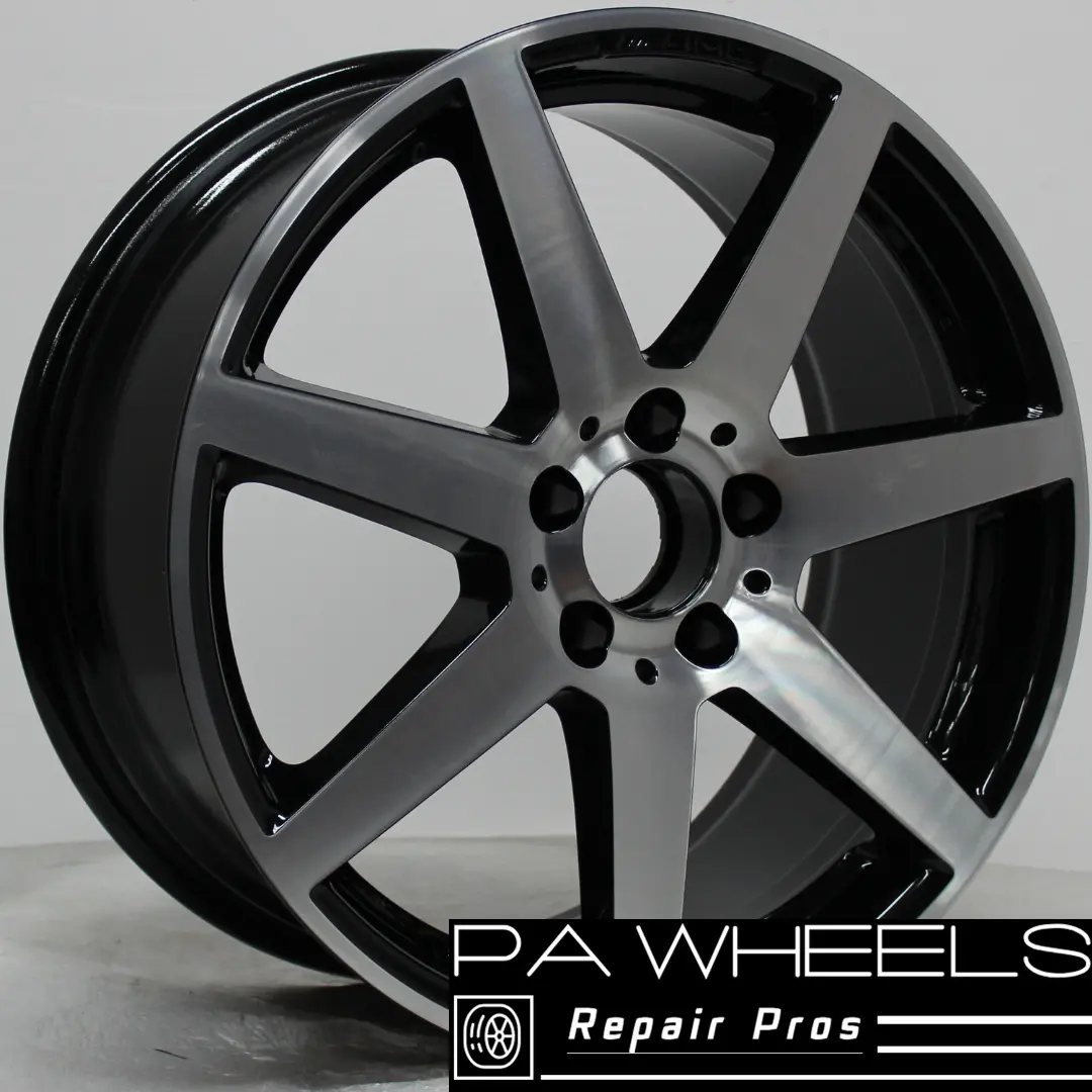 Mercedes C-Class Amg 2012-2015 18" Factory Oem Rear Wheel Rim 85224 A2044019902 2