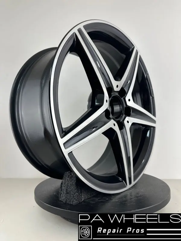 Used Mercedes C-Class C43 C450 2016-2019 18"Factory Oem Front Amg Wheel Rim 2