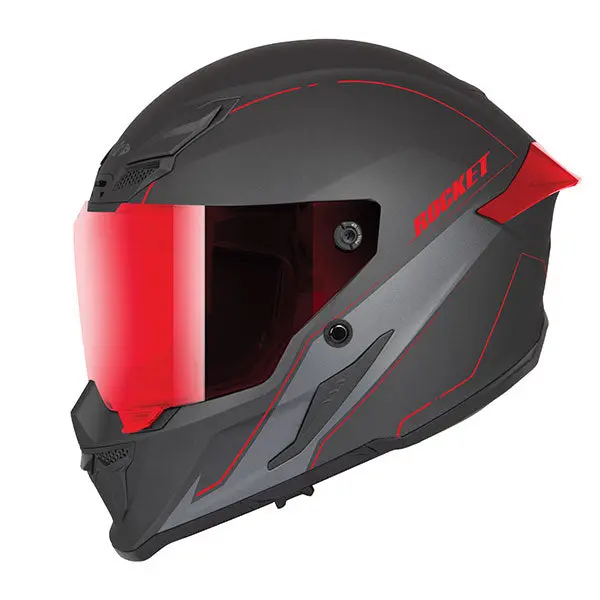 Joe Rocket RKT 240 Solid Full-Face Motorcycle Helmet