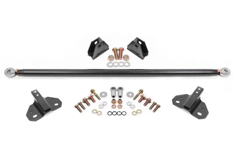 Bmr Suspension 24-25 Ford Mustang Rear Steel Shock Mount & Brace Kit - Black Hammertone 1