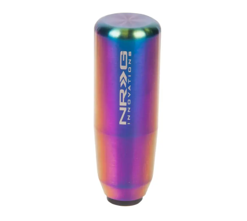 Nrg Universal Short Shifter Knob - 3.5In. Length / Heavy Weight .85Lbs. - Multi Color/Neochrome 1