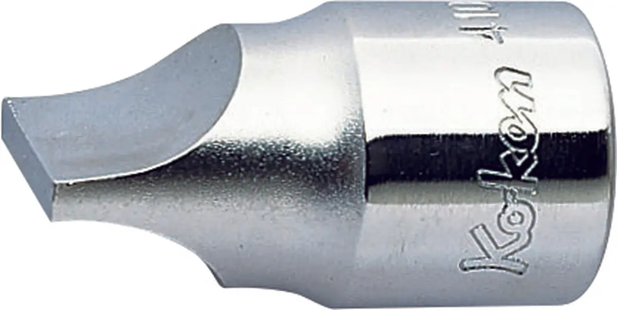 1/2 Sq. Dr. Bit Socket Slotted 3.7 X 24Mm  Length 40Mm 1