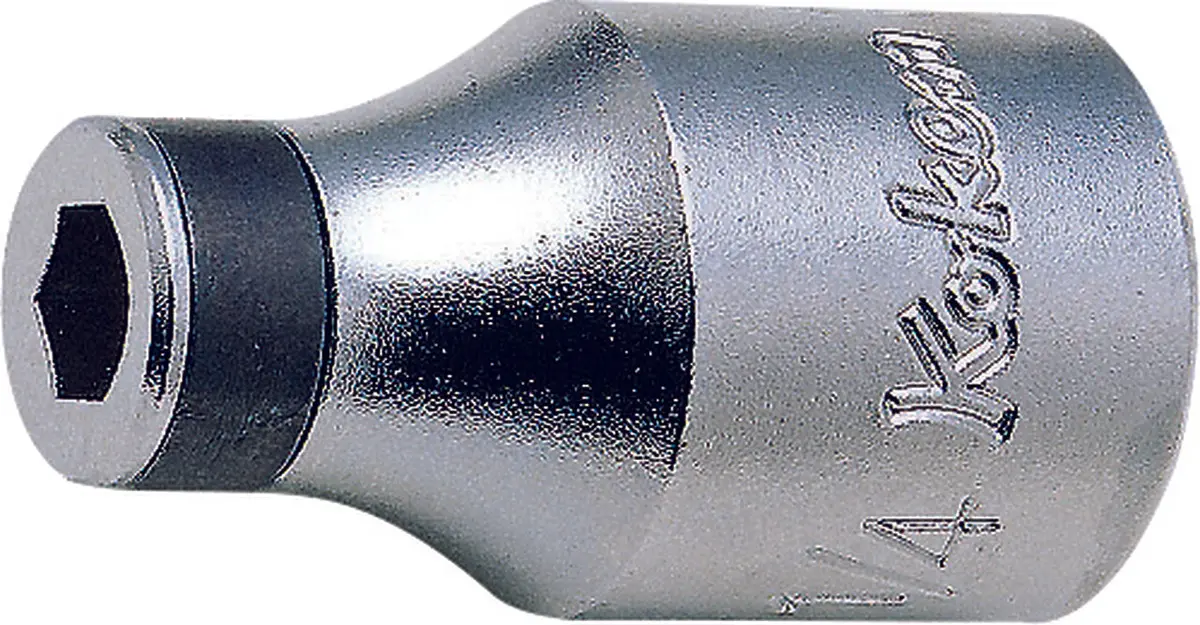 1/2 Sq. Dr. Adaptor  1/4 For 1/4H Bit Length 38Mm 1