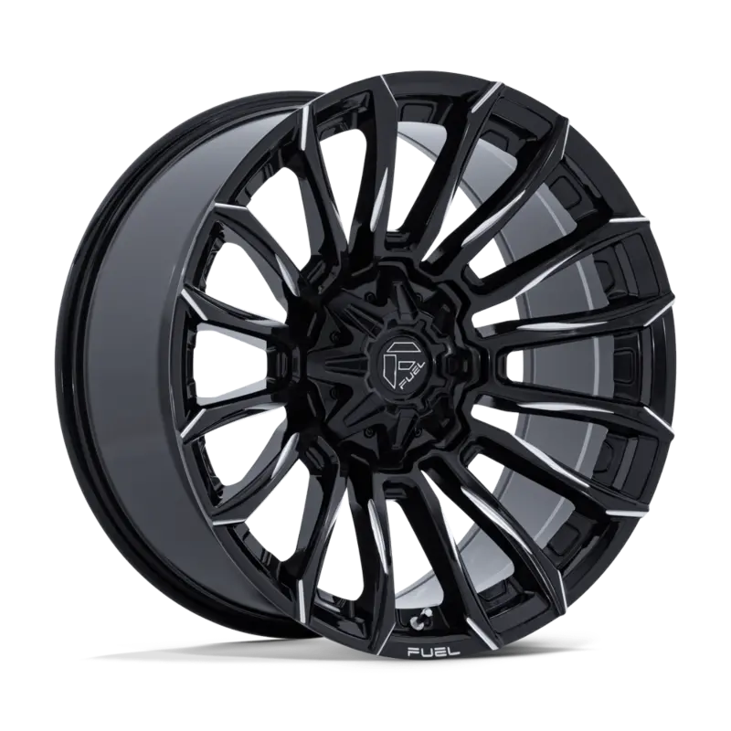 Fuel Blade Gloss Blk Milled | 20X9 6X135/6X139.7 +1 106.1Mm  - Call For Clearance Price 1