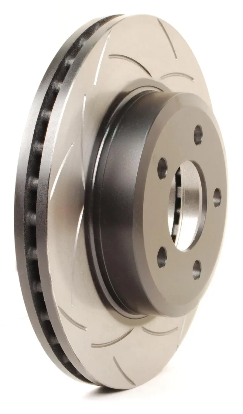 Dba Survival T2 Slotted Rear Brake Rotors For 1999–2004 Chevy Silverado 2500 4X4 1