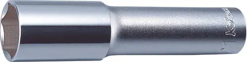 1/2 Sq. Dr. Wheel Nut Socket  19Mm 6 Point Length 60Mm 1