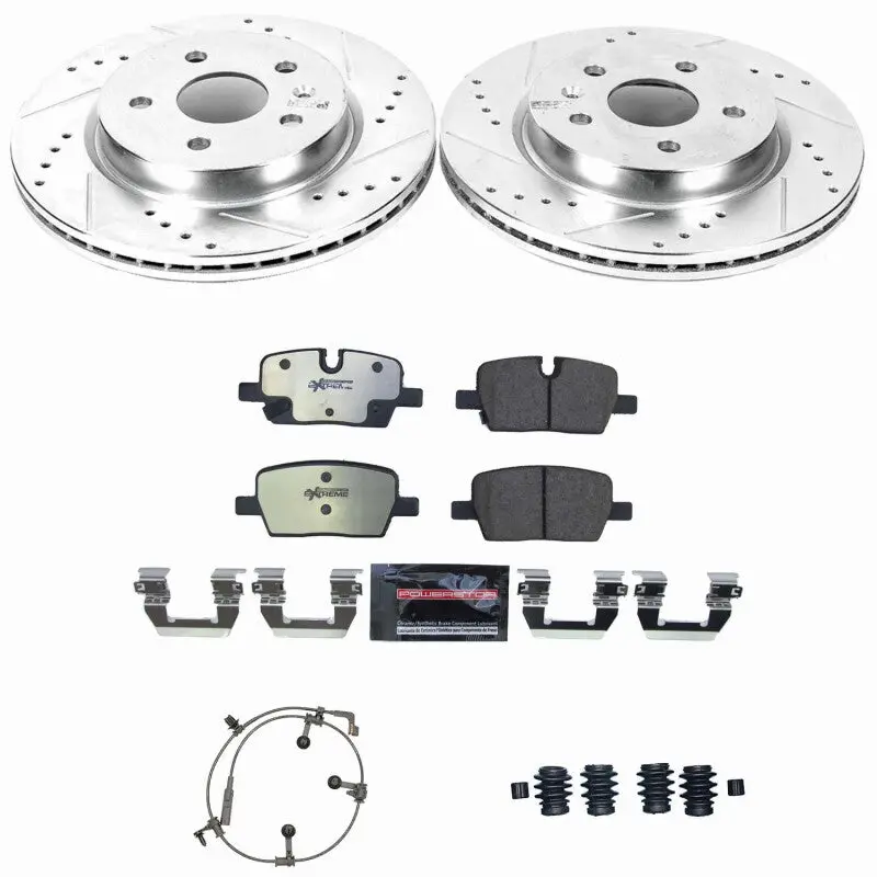 Power Stop 20-21 Cadillac Ct5 Rear Z36 Truck & Tow Brake Kit 1