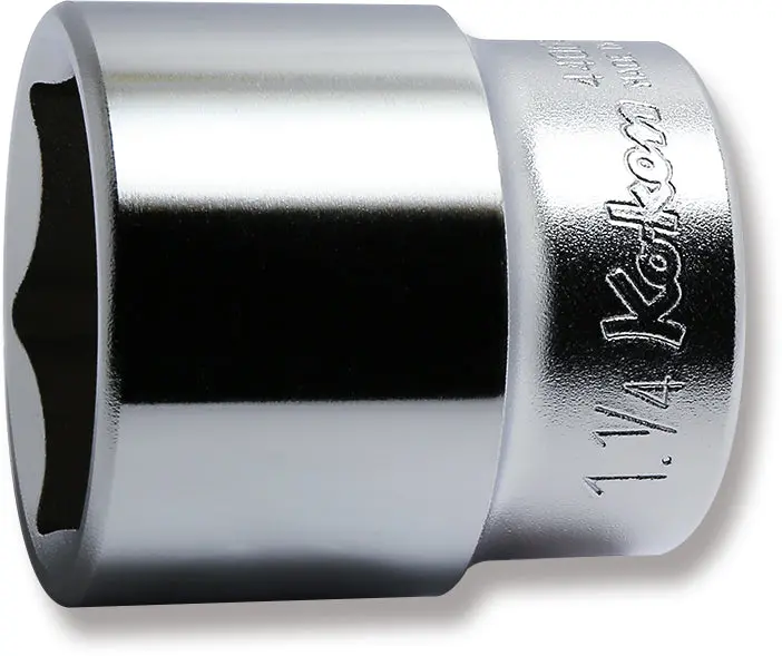 1/2 Sq. Dr. Socket  1.1/8 6 Point Length 43Mm 1
