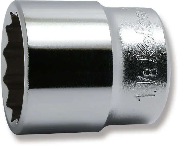1/2 Sq. Dr. Socket  1.3/16 12 Point Length 46Mm 1