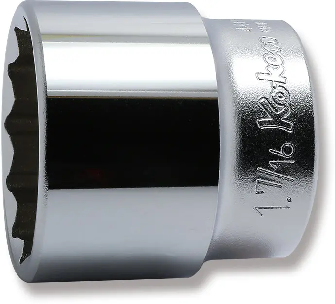 1/2 Sq. Dr. Socket  1/2 12 Point Length 37Mm 1