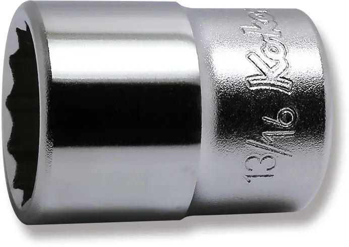 1/2 Sq. Dr. Socket  15/16 12 Point Length 42Mm 1