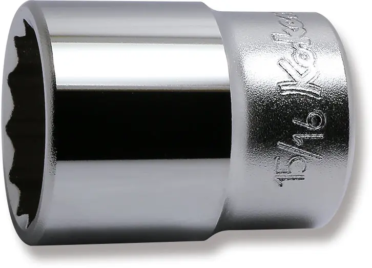1/2 Sq. Dr. Socket  19/32 12 Point Length 37Mm 1