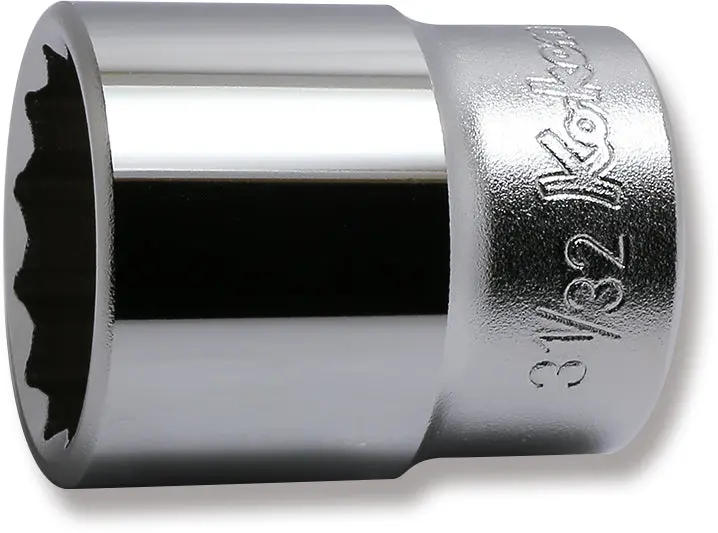 1/2 Sq. Dr. Socket  5/16 12 Point Length 36Mm 1