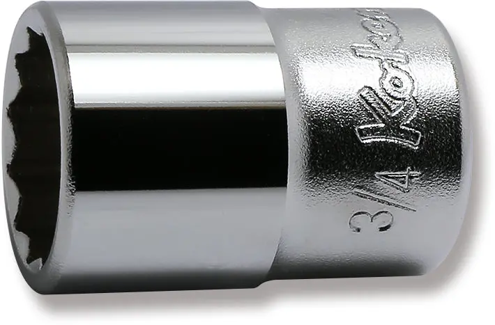 1/2 Sq. Dr. Socket  3/8 12 Point Length 37Mm 1