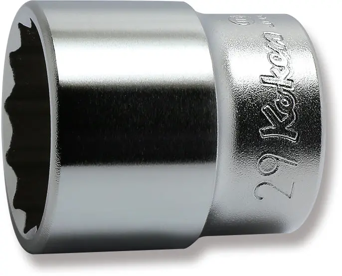 1/2 Sq. Dr. Socket  30Mm 12 Point Length 46Mm 1