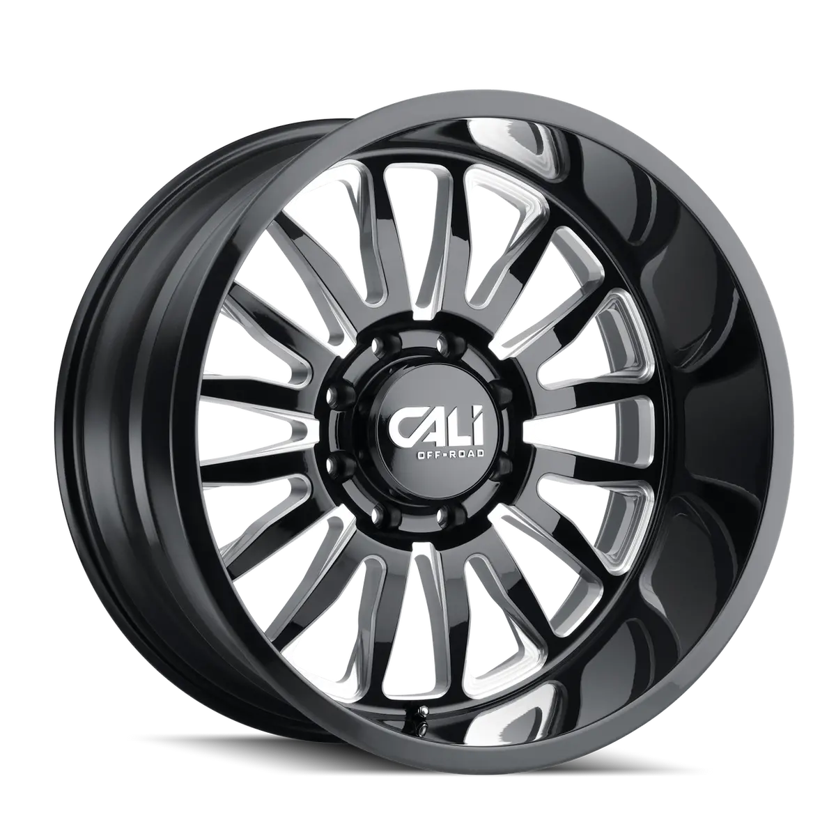 Cali Off Road Summit 9110 Gloss Black Milled | 20X10 6X139.7 -25 106.1Mm 1