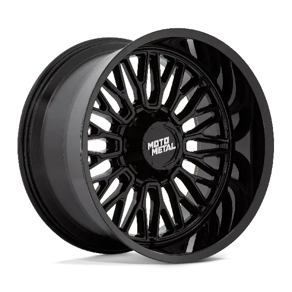 Moto Metal Stinger 20X9 +18 6X135/6X139.7 106 Gloss Black 1