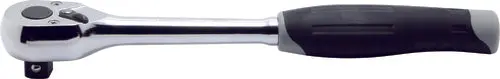 1/2 Sq. Dr. Ratchet Handle  30 Teeth  Length 250Mm Push Button Plastic Handle 1
