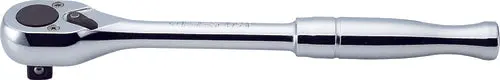 1/2 Sq. Dr. Ratchet Handle  24 Teeth  Length 410Mm  Polished Handle 1