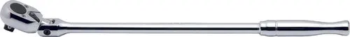 1/2 Sq. Dr. Ratchet Handle  24 Teeth Flexible Head Length 330Mm Push Button Polished Handle 1