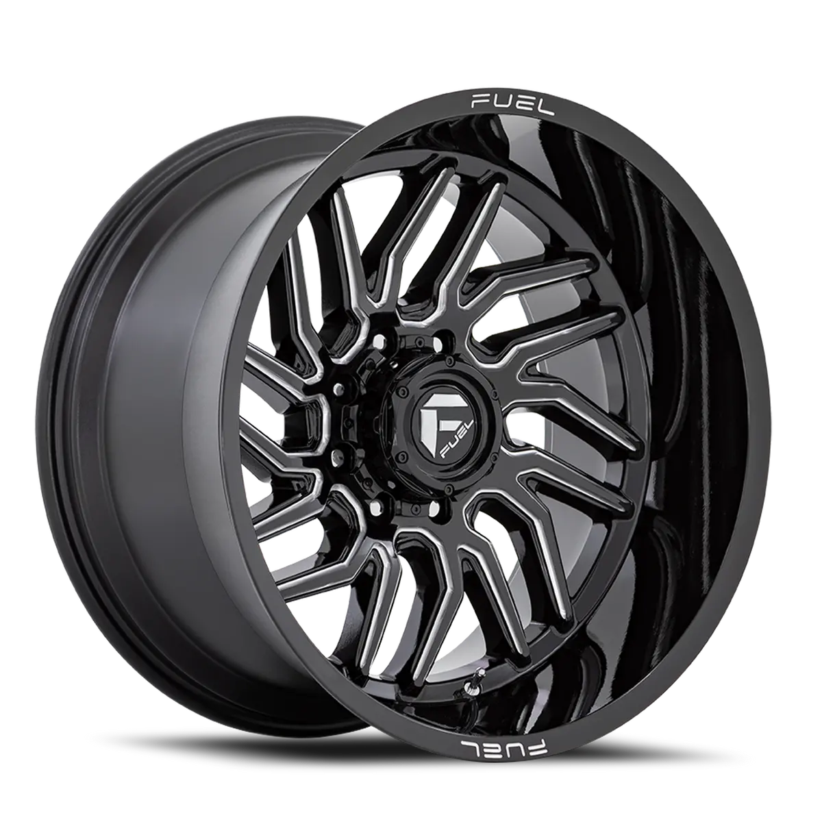 Fuel Hurricane Gloss Black Milled 20X9 +20 8X180 124.2Mm * Text Us For Clearance Pricing 1