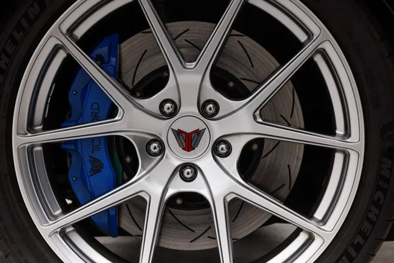 Dba 18-21 Bmw 230I (W/M Perf Brakes) Front Rotor Front 5000 Series Slotted Rotor W/Sliver Hat 1