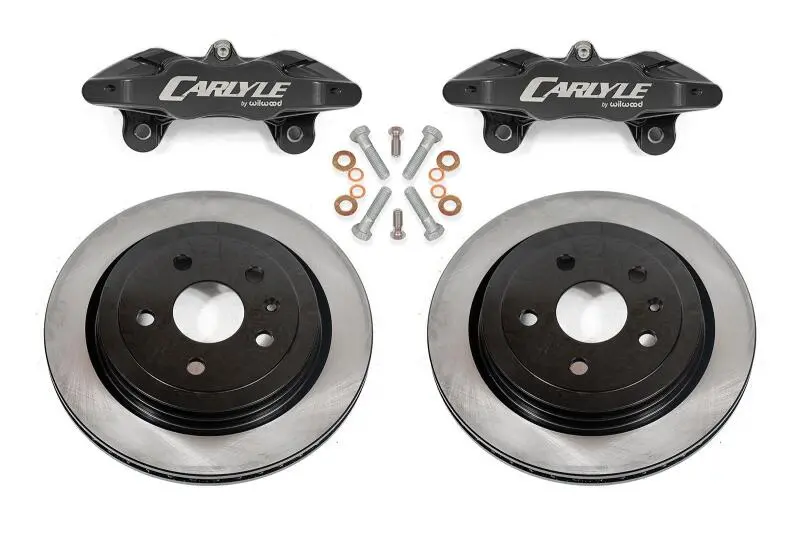 Bmr 97-04 Chevrolet Corvette C5 / 05-13 C6 Brake Kit For 15In Conversion Solid Rotors Black Calipers 1