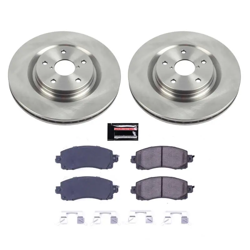 Power Stop 19-21 Subaru Forester Front Autospecialty Brake Kit 1
