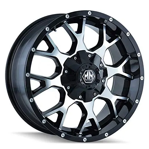 Mayhem Warrior Blk Machined Face | 20X10 6X135/6X139.7 -25 106Mm 1