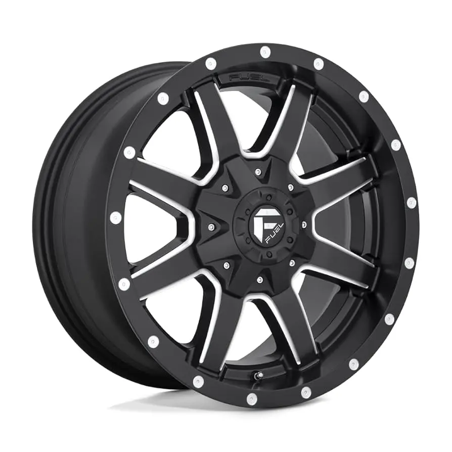 Fuel Maverick 18X9 +1 8X165.1 125.1 Matte Blk Mill ( Text Us For Clearance Price ) 1