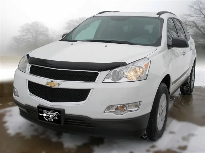 Stampede Vigilante Hood Protector – Smoke Finish For 2009–2012 Chevy Traverse 1