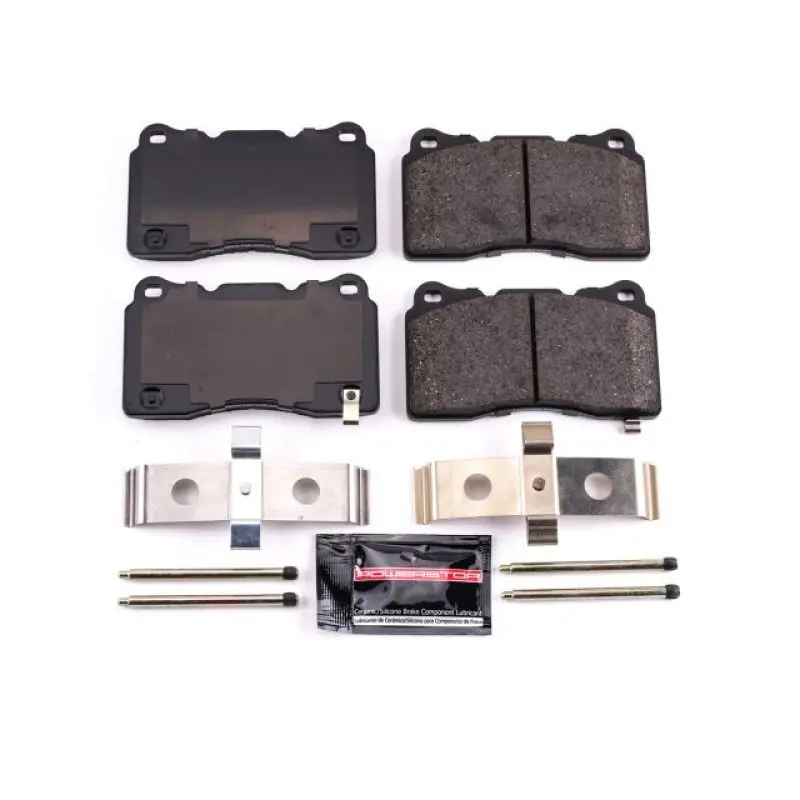 Power Stop Z23 Evolution Sport Brake Pads With Hardware – Front Or Rear For 2015–2016 Buick Regal 1