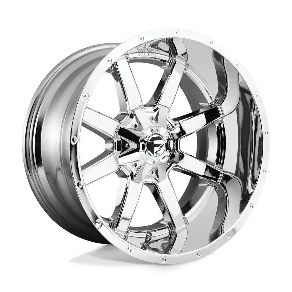 Fuel Maverick Chrome | 20X10 8X180 -18 125.1Mm - Text For Clearance Price*** 1