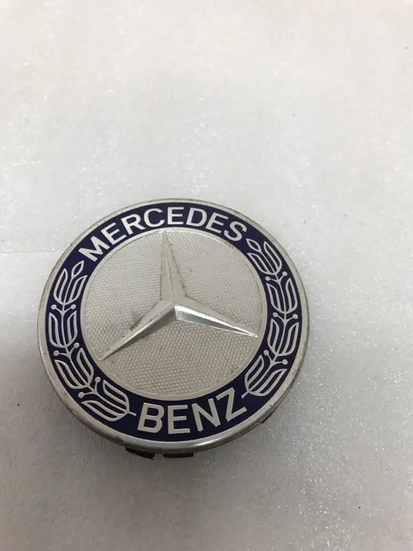 Mercedes 75Mm Classic Dark Blue Wheel Center Hub Cap Amg 342Bc729 1