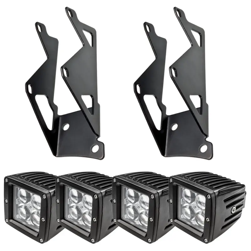 Oracle Dual Pillar Light Mount Bracket Kit For Jeep Jk Wrangler 1