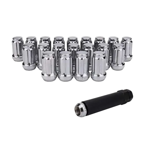 Lug Nuts - Chrome Closed - 12X1.5 - 20 Pack 1