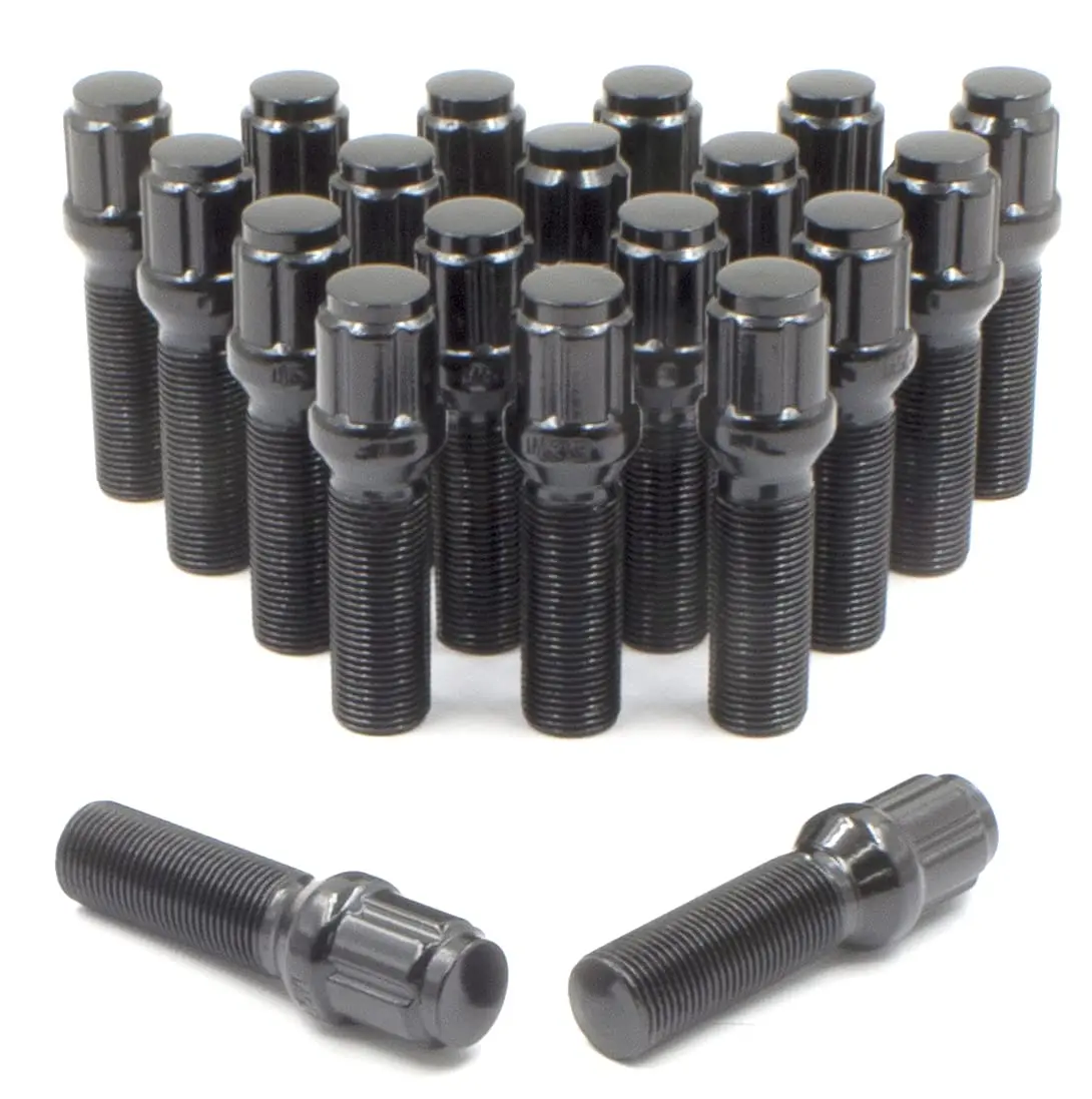 Lug Stud - Black Stud - 14X1.5 - 20 Pack 1