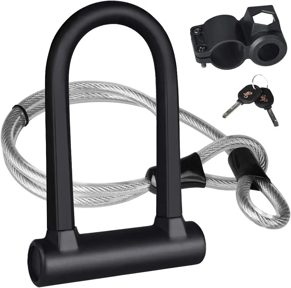 Redsky U-Lock Heavy Duty Anti Theft, Secure Combination Bike U Lock With 16Mm Shackle 1