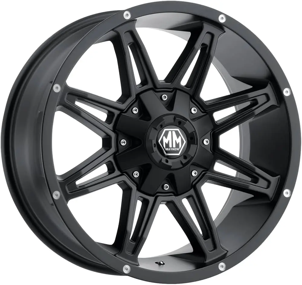 Mayhem Rampage Matte Blk | 18X9 8X170 +18 125.2Mm 1