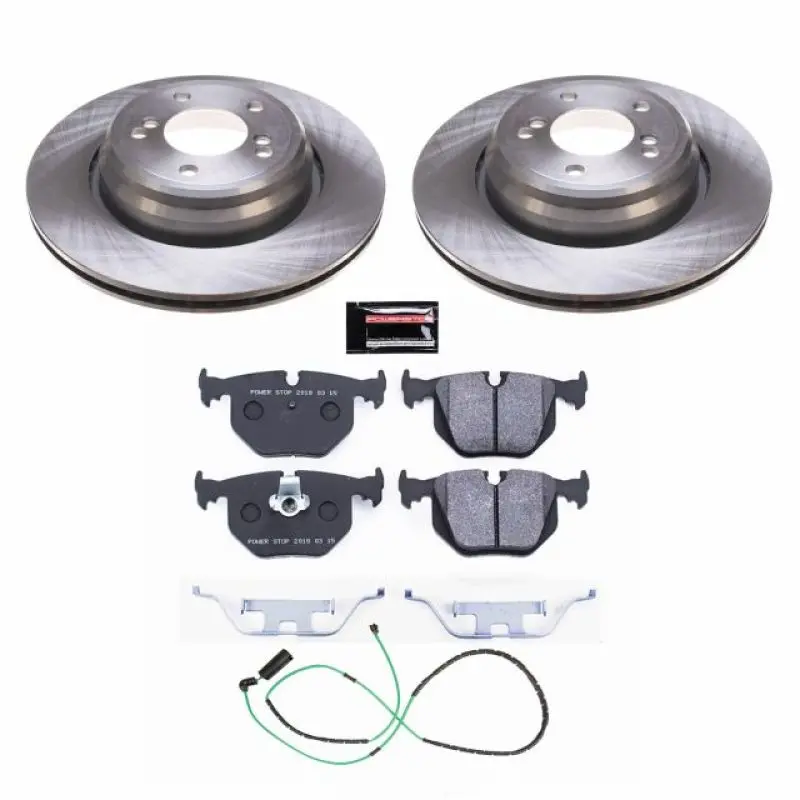 Power Stop 01-06 Bmw M3 Rear Track Day Spec Brake Kit 1