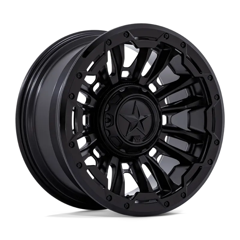 Xd Bomber Matte Blk With Gloss Blk Ring | 20X9 6X135/6X139.7 +20 106.1Mm 1