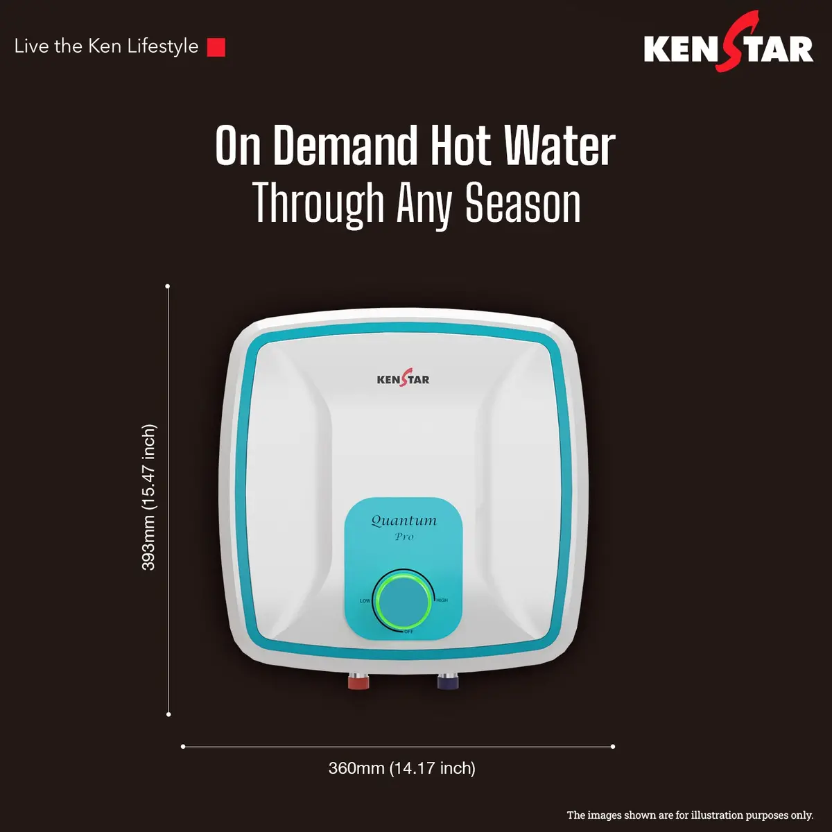 Quantum Pro 10L Storage Water Heater 1