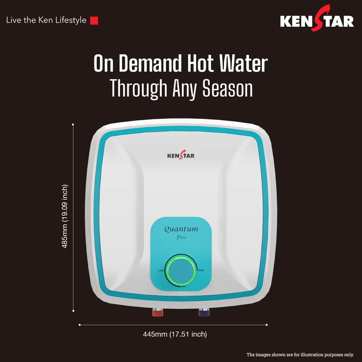 Quantum Pro 25L Storage Water Heater 1