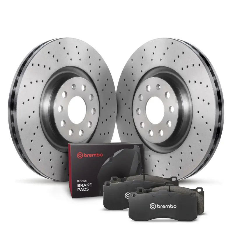 Brembo Oe-Style Rear Brake Kit For Audi A3 Quattro (2015–2020), Q3 (2019–2023), S3 (2015–2020), Tts (2016–2023), And Arteon (2019–2023) 1