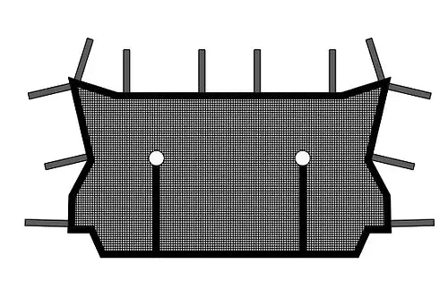 Filet Anti-Vent / Rear Windscreen, Yxz1000r 2019+ 1